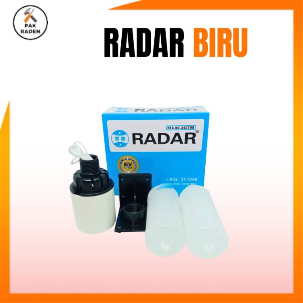 Pelampung RADAR ST-70AB ORIGINAL/Otomatis Toren Air BIRU ST-70AB