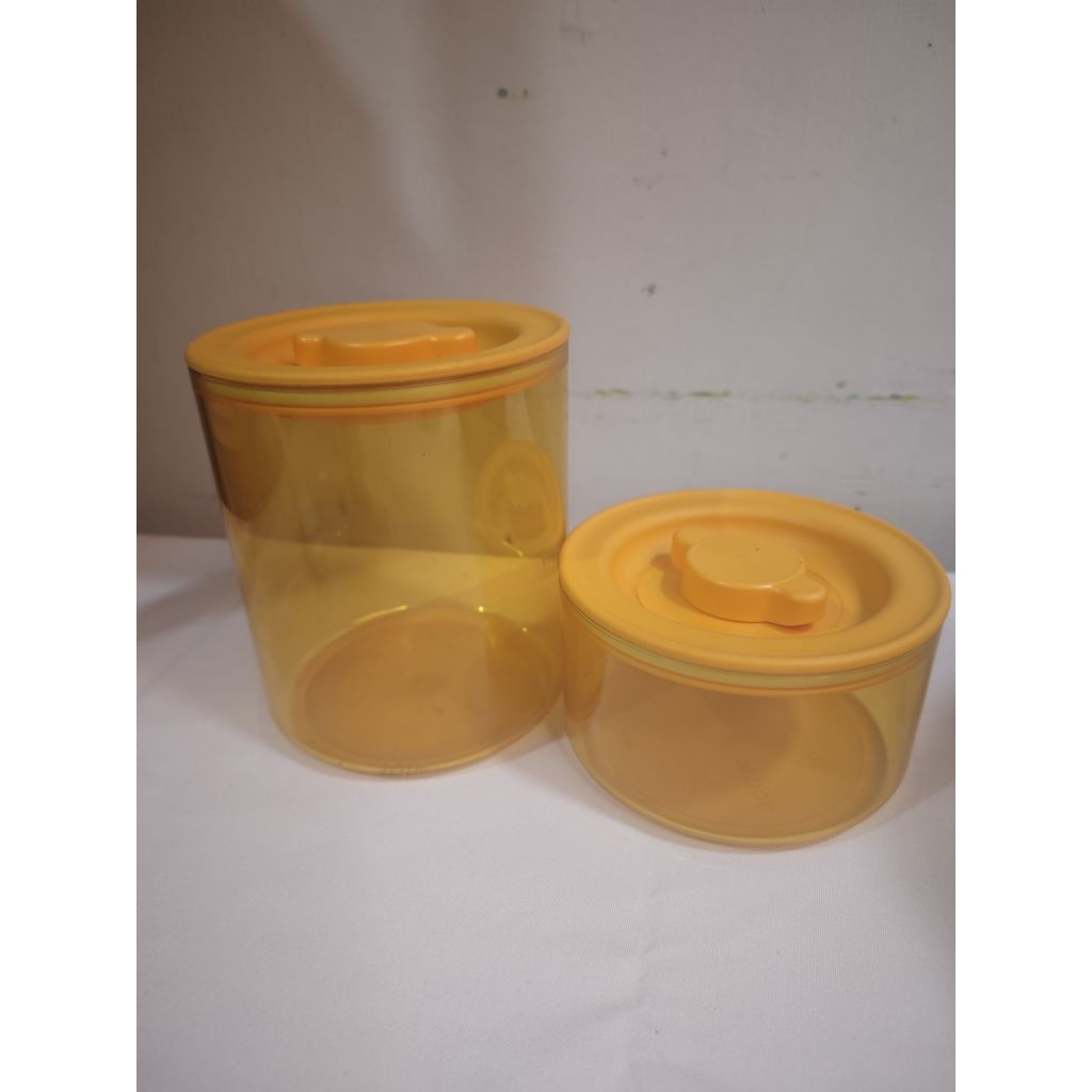 Toples premier collection 2Pcs tupperware warna KUNING