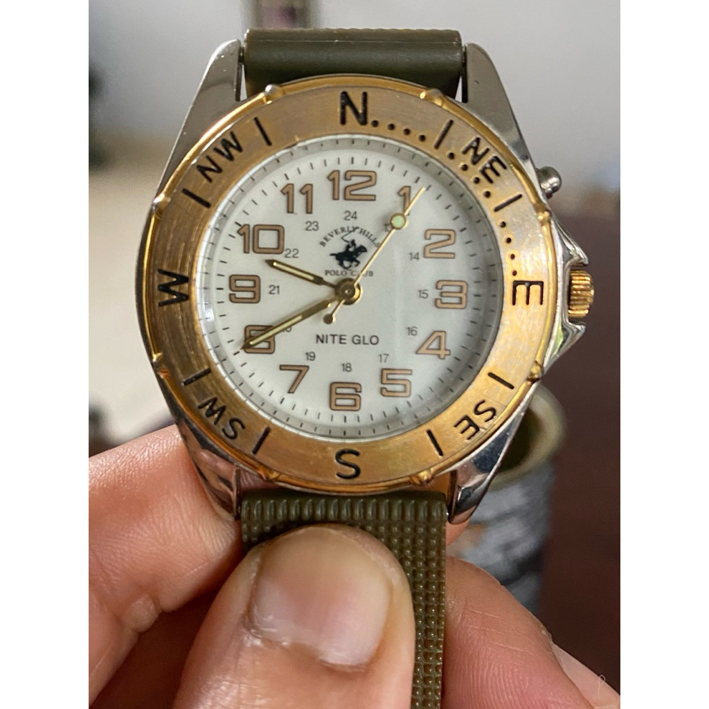 Beverly Hills Polo Club Compass Watch – Military Style  Harga: Rp475.000 ( Lokasi: Jakarta Kondisi: 
