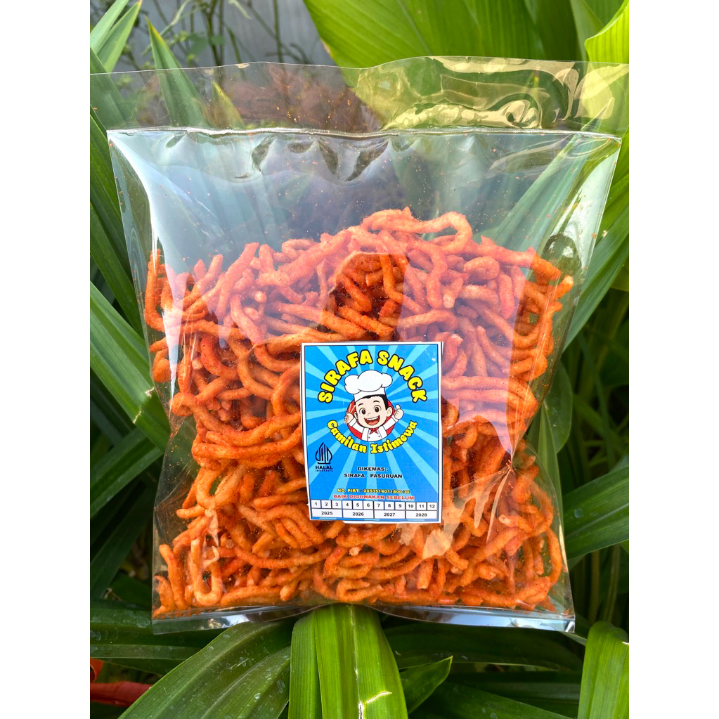

STIK MIE Pedas 500gr - Camilan Istimewa Snack pedas asin gurih (SIRAFA SNACK)