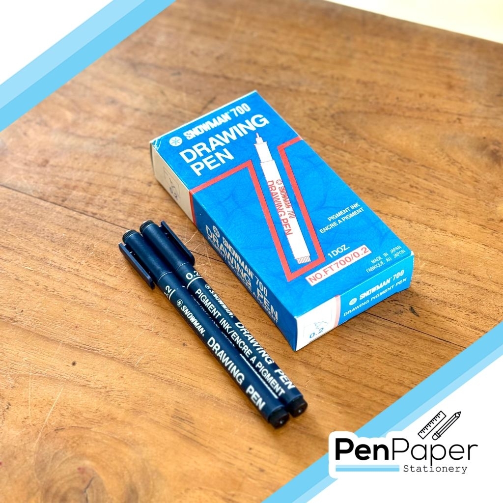 

Ballpoint SNOWMAN Drawing Pen Bolpoin Bolpen Pulpen