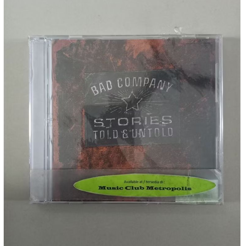 CD BAD COMPANY - STORIES TOLD & UNTOLO IMPORTED