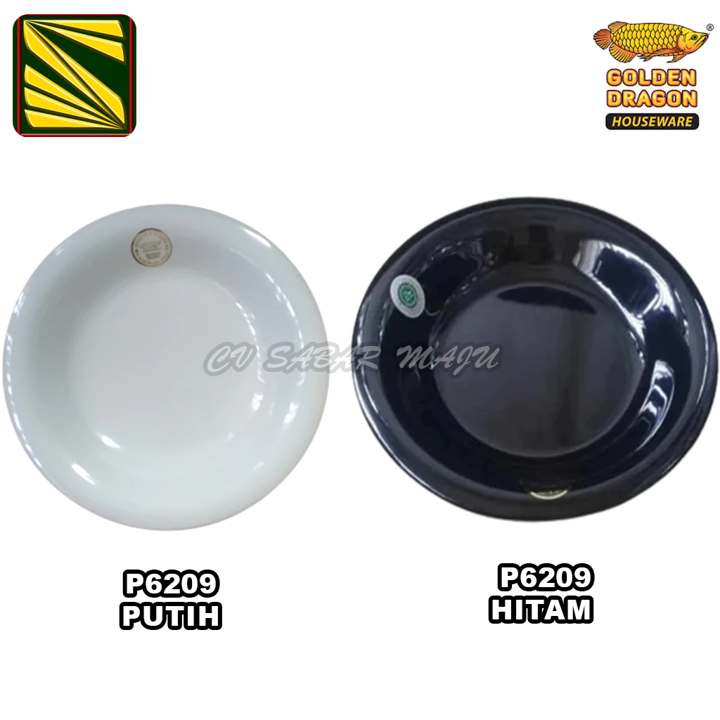 Golden Dragon Piring Lontong / Piring Melamin Horeka