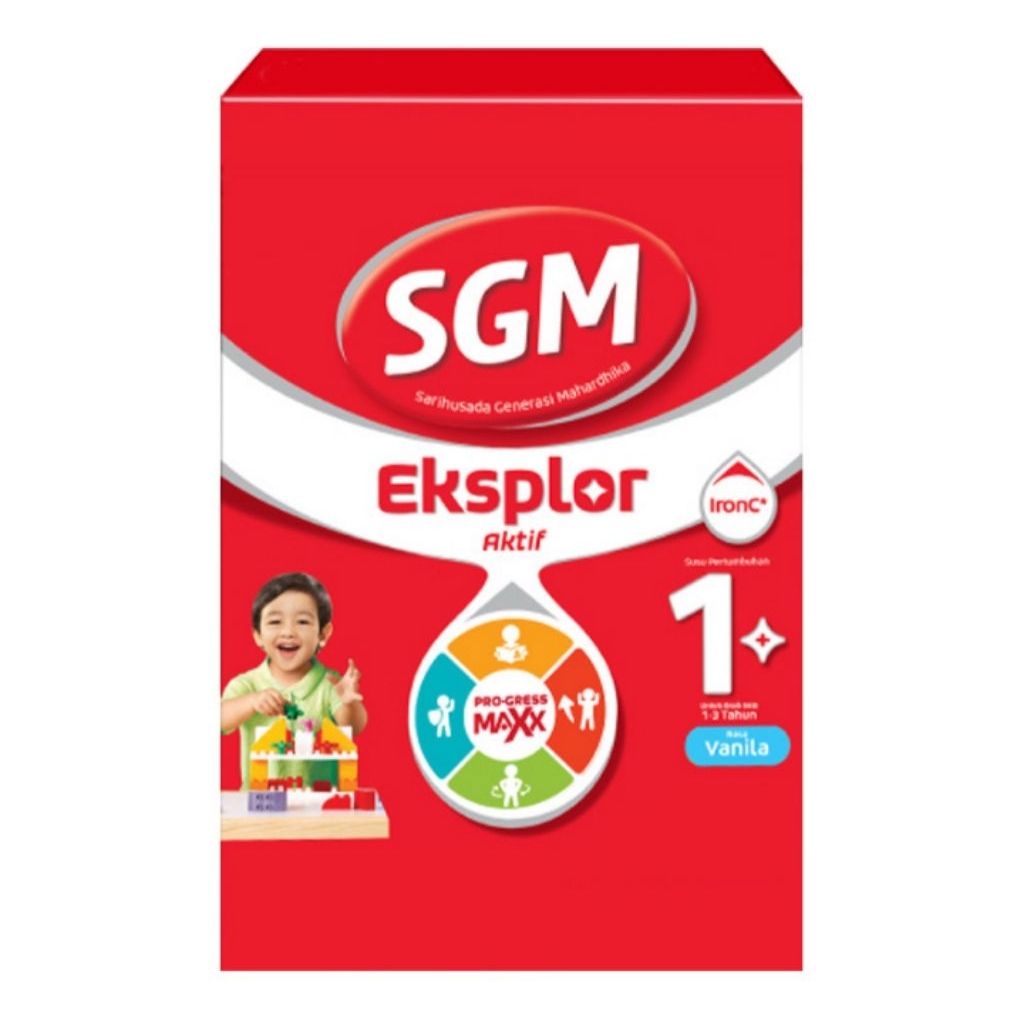 

SGM Eksplor 1+ IronC Susu Bubuk Pertumbuhan Anak Vanilla 400g