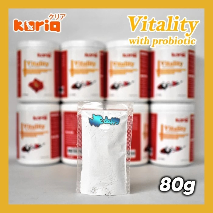 Kuria Vitality 80 Gr • Kuria Vitality with Probiotic Mineral & Penjernih Kolam Akuarium / Kuria Vita