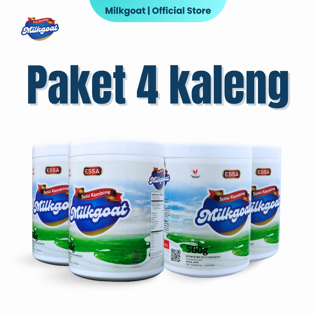 

Susu Kambing Etawa TANPA MALTODEXTRIN 100% Original Milkgoat Tanpa Pemanis Tidak Bau Prengus