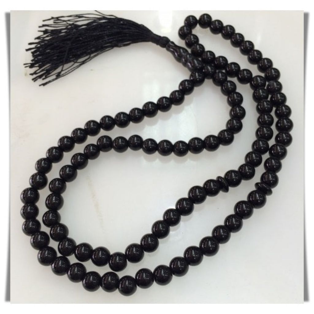 Tasbih Batu Giok Hitam