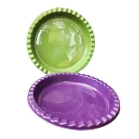 LUSINAN | NAMPAN POLOS BULAT 1 LUSIN 12PCS | NAMPAN BULAT SERBAGUNA KUALITAS PLASTIK SUPER TEBAL