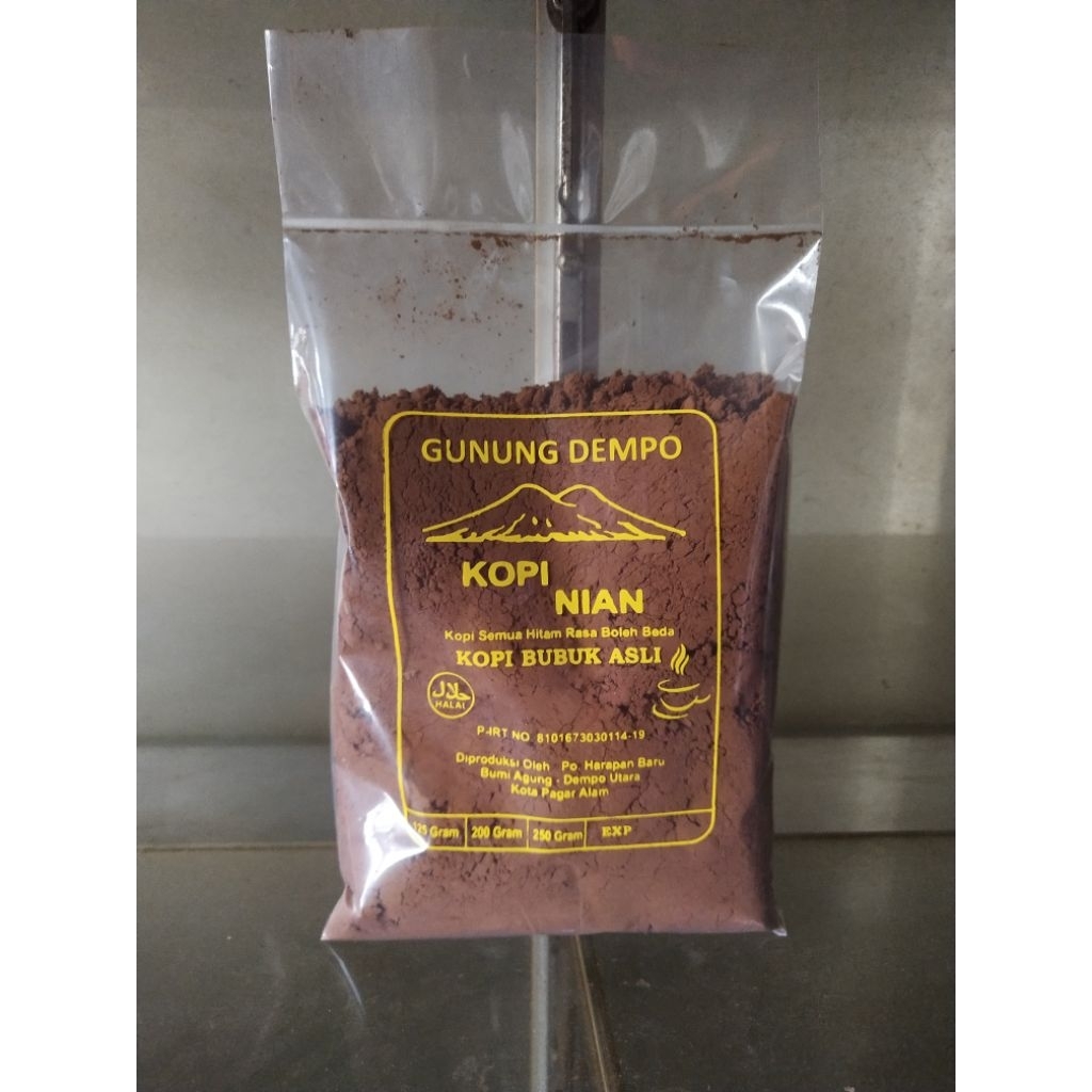 

Kopi Rubosta Pagar Alam 125 grm