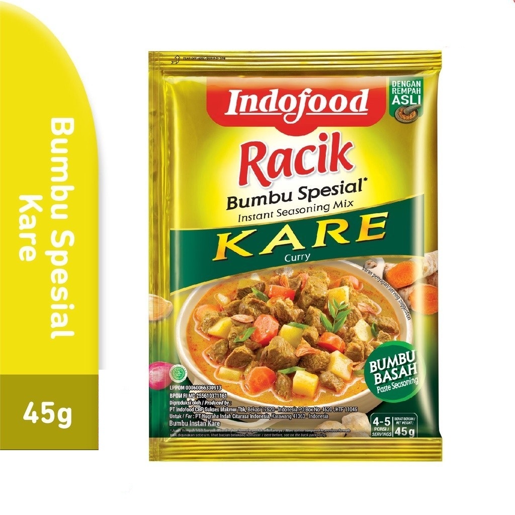 

Bumbu Racik Spesial KARE 45g Indofood / Bumbu Kare Indofood