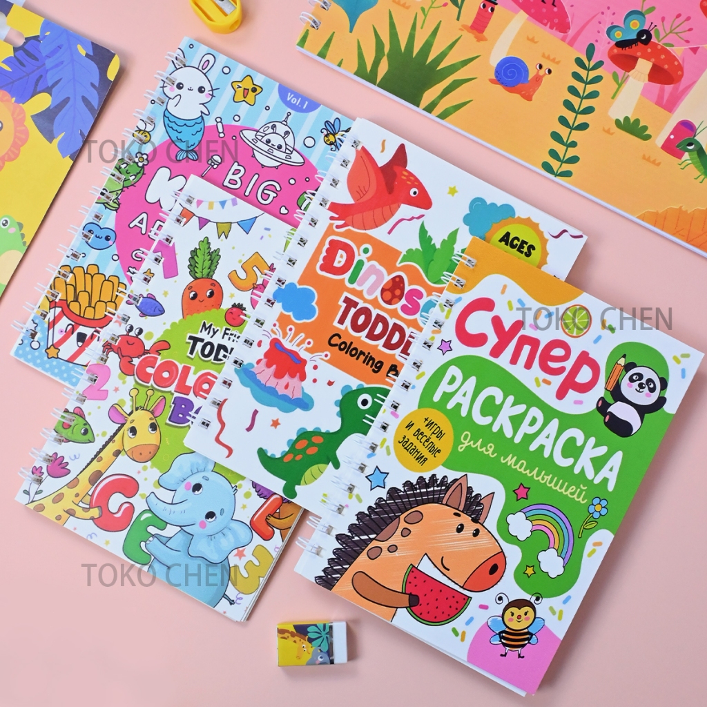 

Buku kartun A5 buku flip-up samping buku catatan pelajar bernilai tinggi yang lucu buku catatan portabel