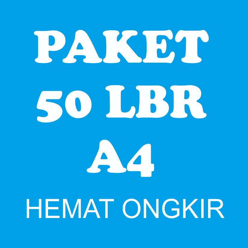 

CETAK KILAT Bahan Kertas Pecah Telur Paket 50 lbr A4