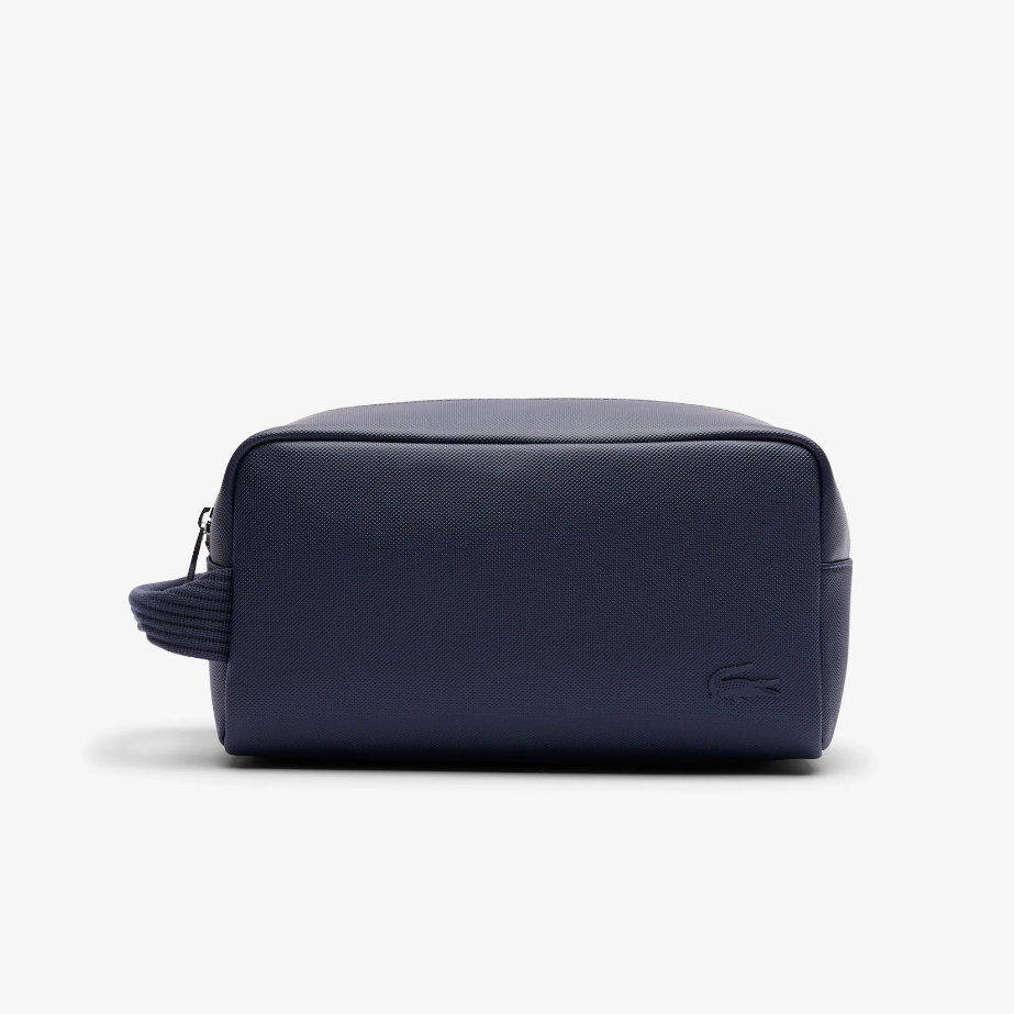 Tas LACOSTE clutch pria toiletry casual classic traveling daily