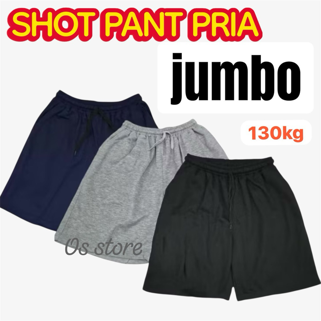 CELANA HOTPANT PRIA BIGSIZE SHORT PANTS JUMBO PRIA CELANA PENDEK KOLOR PRIA SUPER JUMBO CELANA PENDE