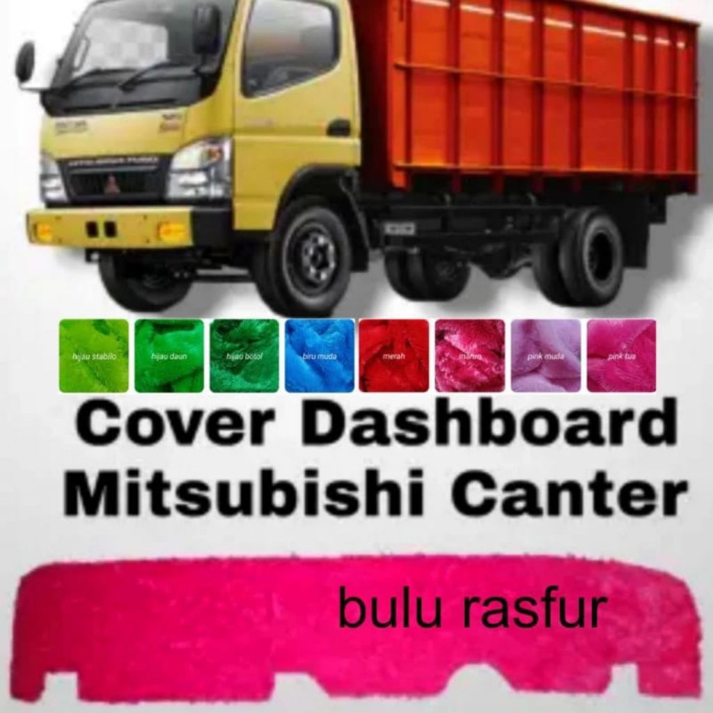 Alas Dashboard mobil Mitsubishi Truk Canter Bulu Rasfur