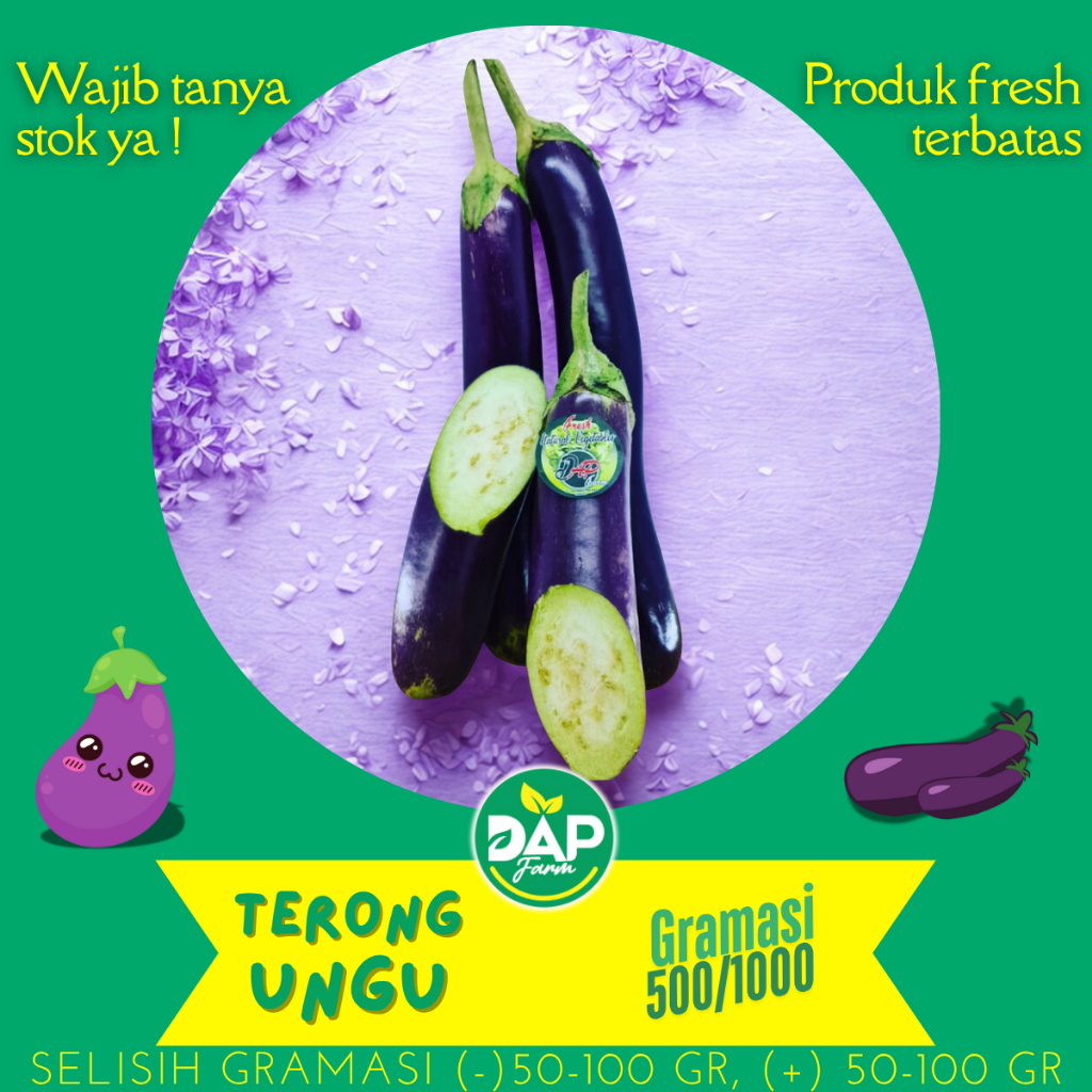 

Terong Ungu - Sayur Segar Jakarta - DAP FARM