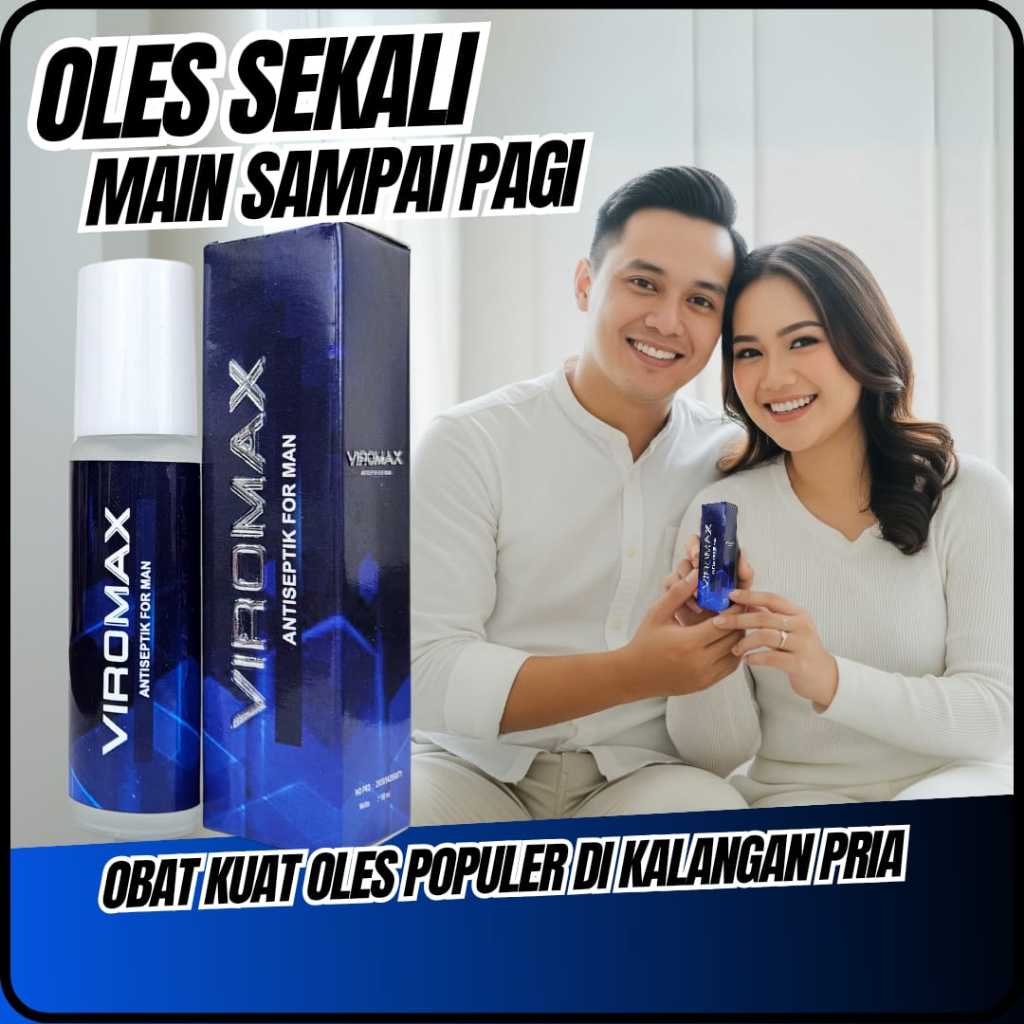 OBAT KUAT OLES VIROMAX PRIA TAHAN LAMA PENAMBAH STAMINA PRIA TERBAIK paling ampuh 100% original