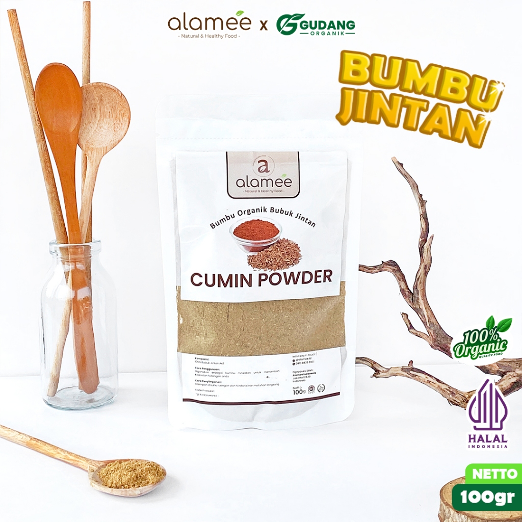 

alamee bumbu organik jintan 100 gram dengan rasa unik dan aroma menggoda pilihan sehat alami