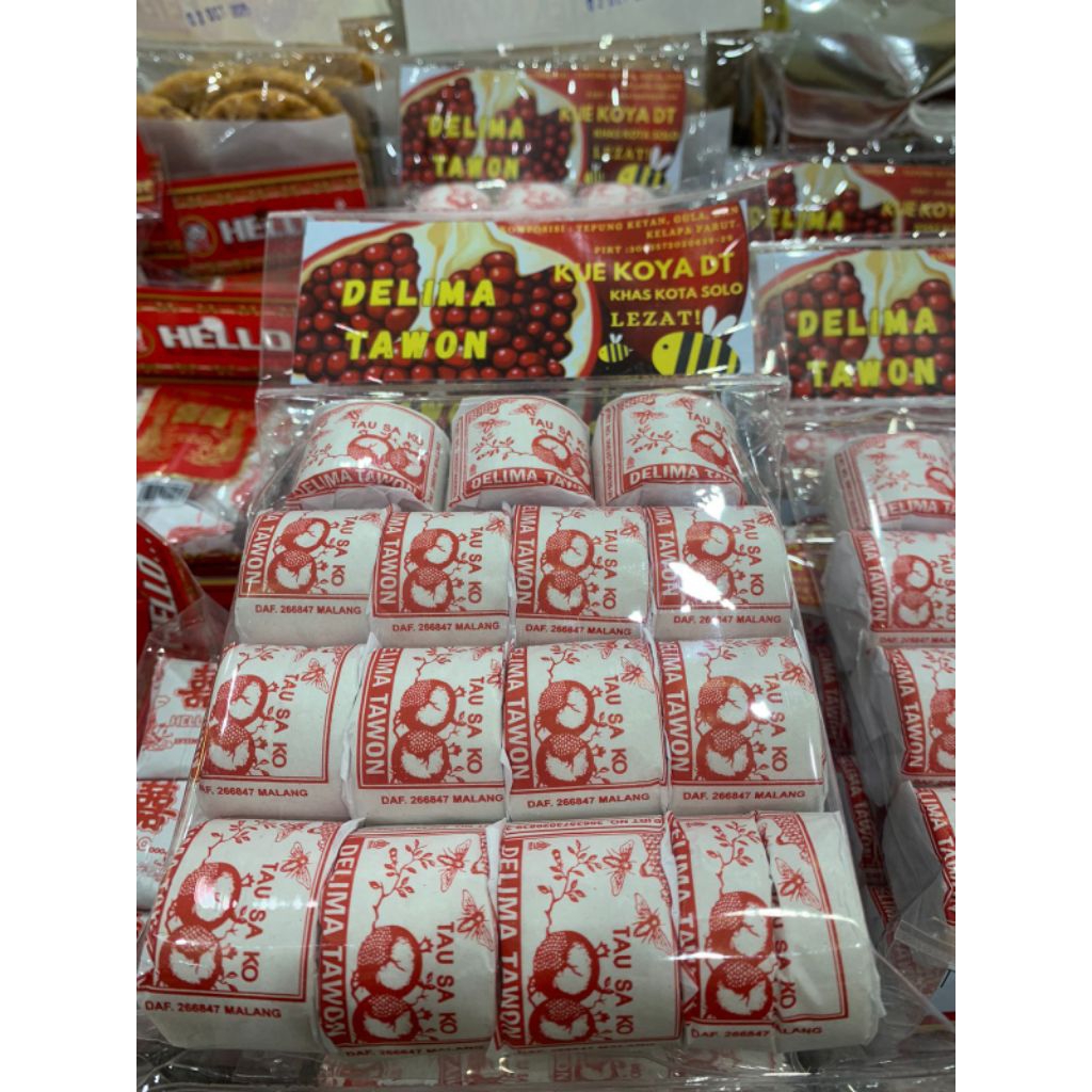 

Kue Koya Delima Tawon - Oleh Oleh Khas Solo