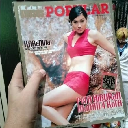 Majalah Popular Gambar Sampul Karenina