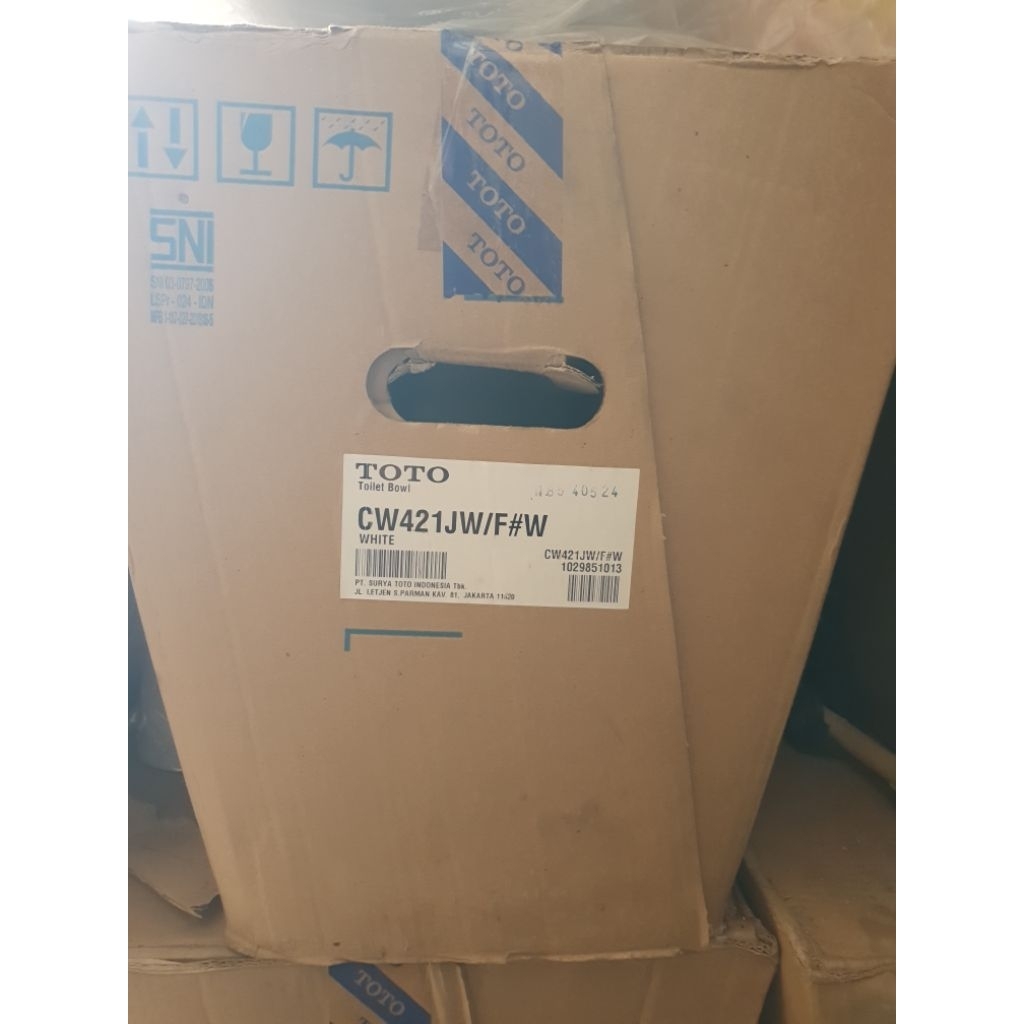 TOTO Closet Duduk CW 421JW/F#W