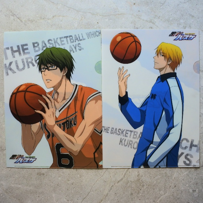

Map Dokumen Clear File A4 Kuroko no Basket Kise Ryota Midorima Shintaro