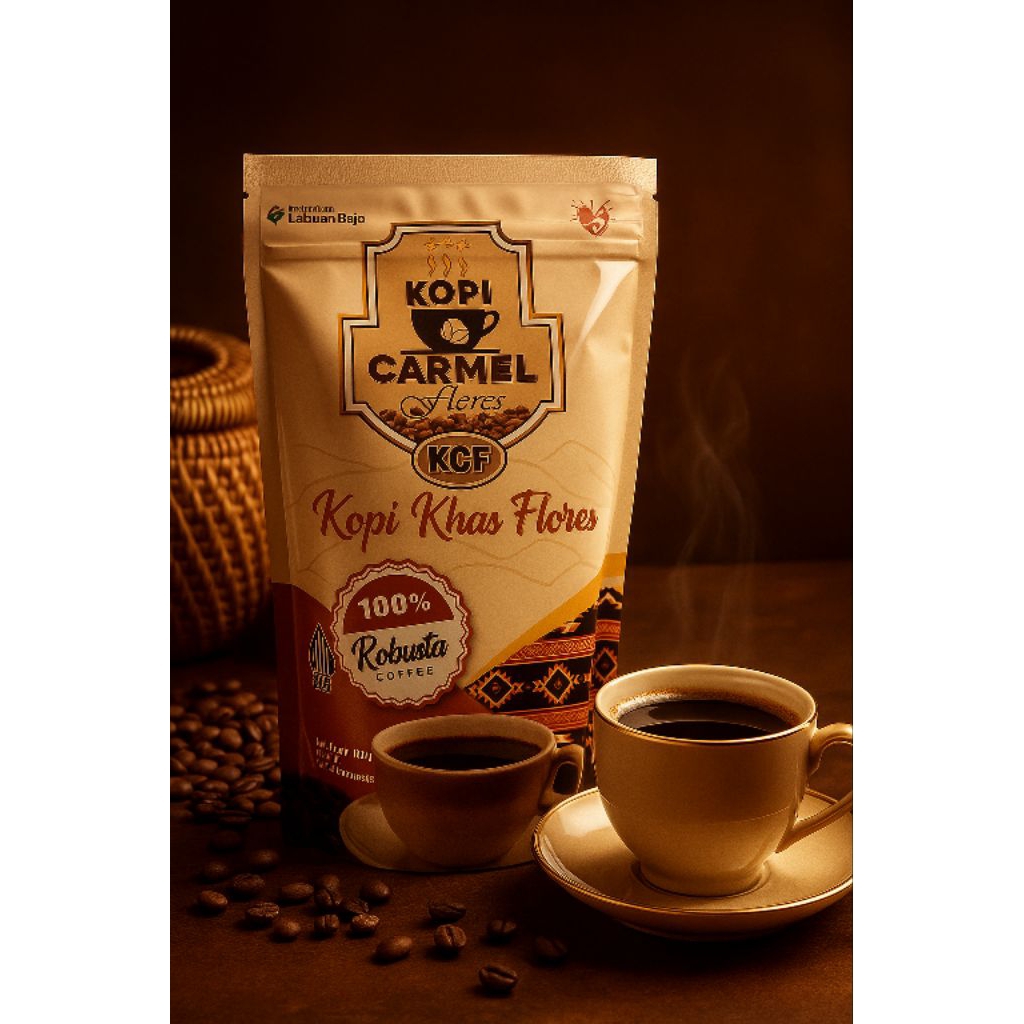 

KOPI CARMEL KHAS FLORES 250 gr