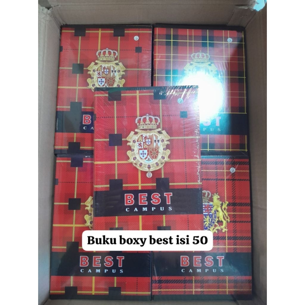 

buku tulis boxy best isi 50 lembar per pcs ✓ RBH