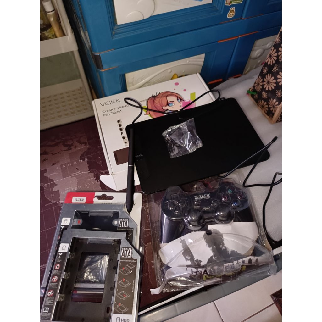 jual murah hdd caddy stik usb dan pentablet