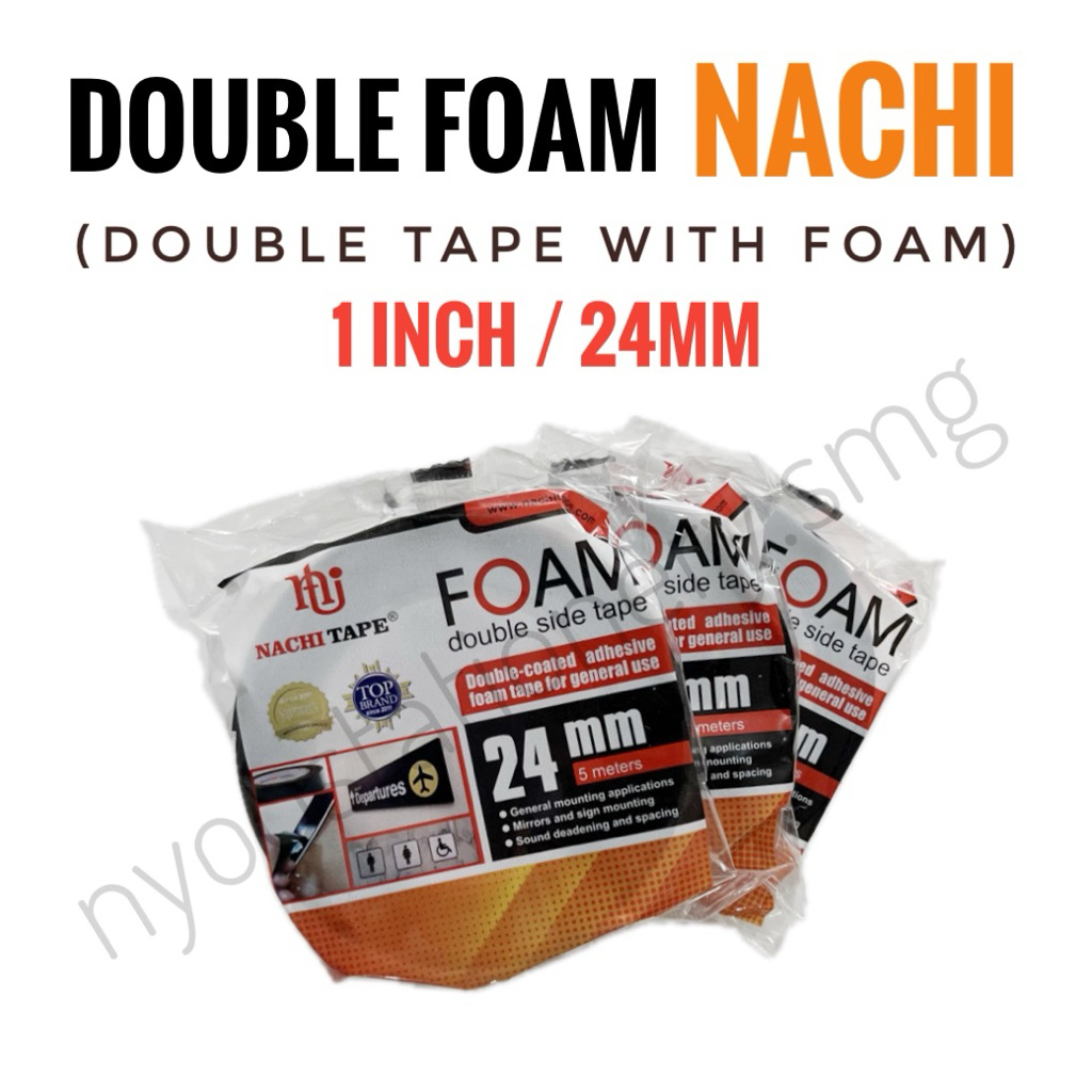 

DOUBLE TAPE FOAM NACHI 1 INCH 24MM
