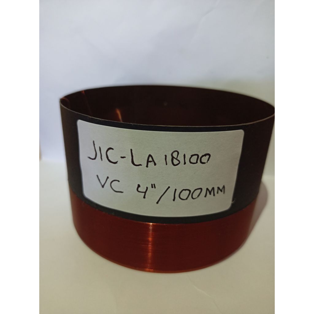 Spul JIC-LA18100/LS 18100 Coil 4'/100mm Spul Speaker JIC LA18100