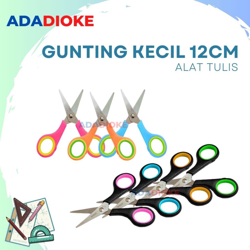

Gunting Kecil Gunting Kertas Mini Gunting Stainless Stell Scissors Stainless Steel 12 cm