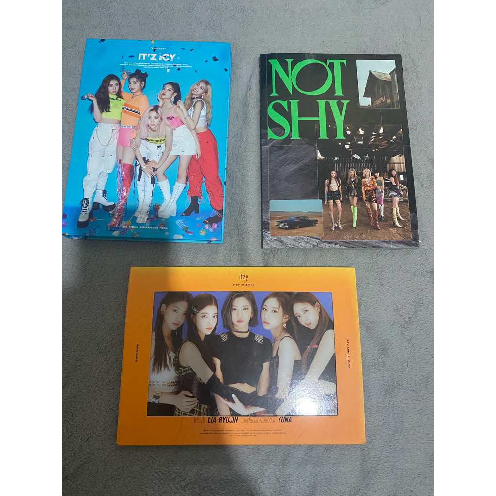 ITZY ICY NOT SHY WANNABE ALBUM ONLY RYUJIN COVER