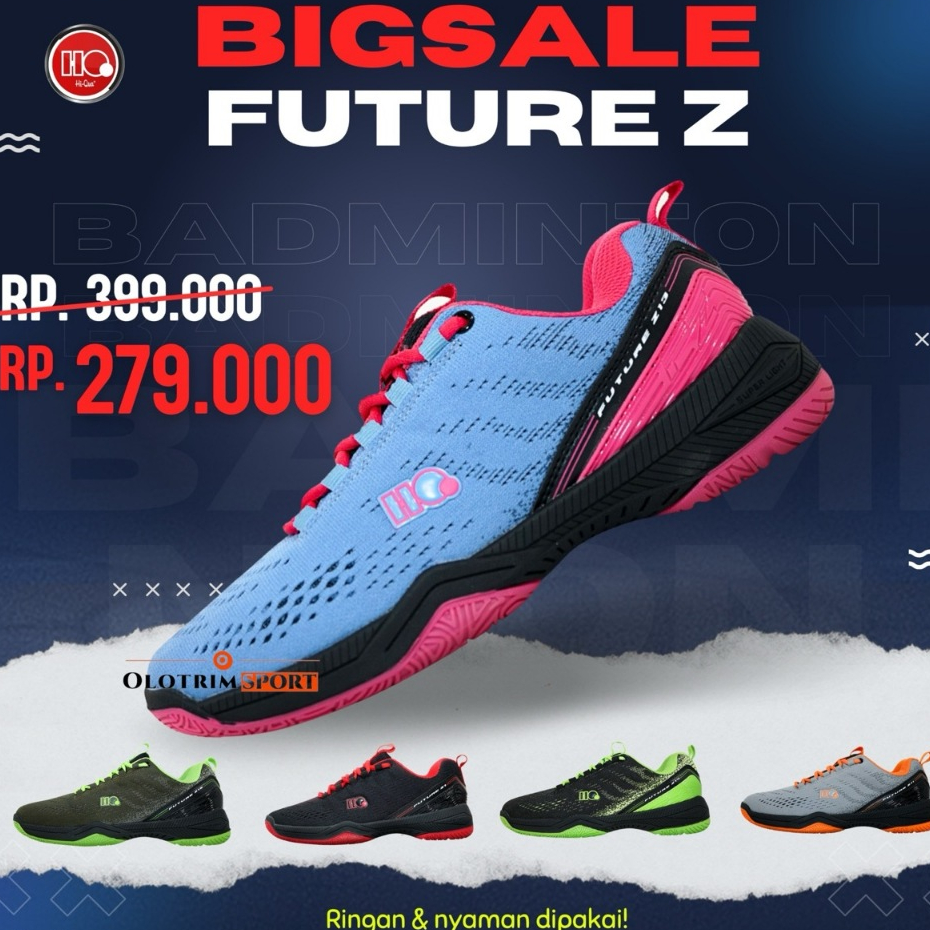 Sepatu Badminton HiQua Future Z Original