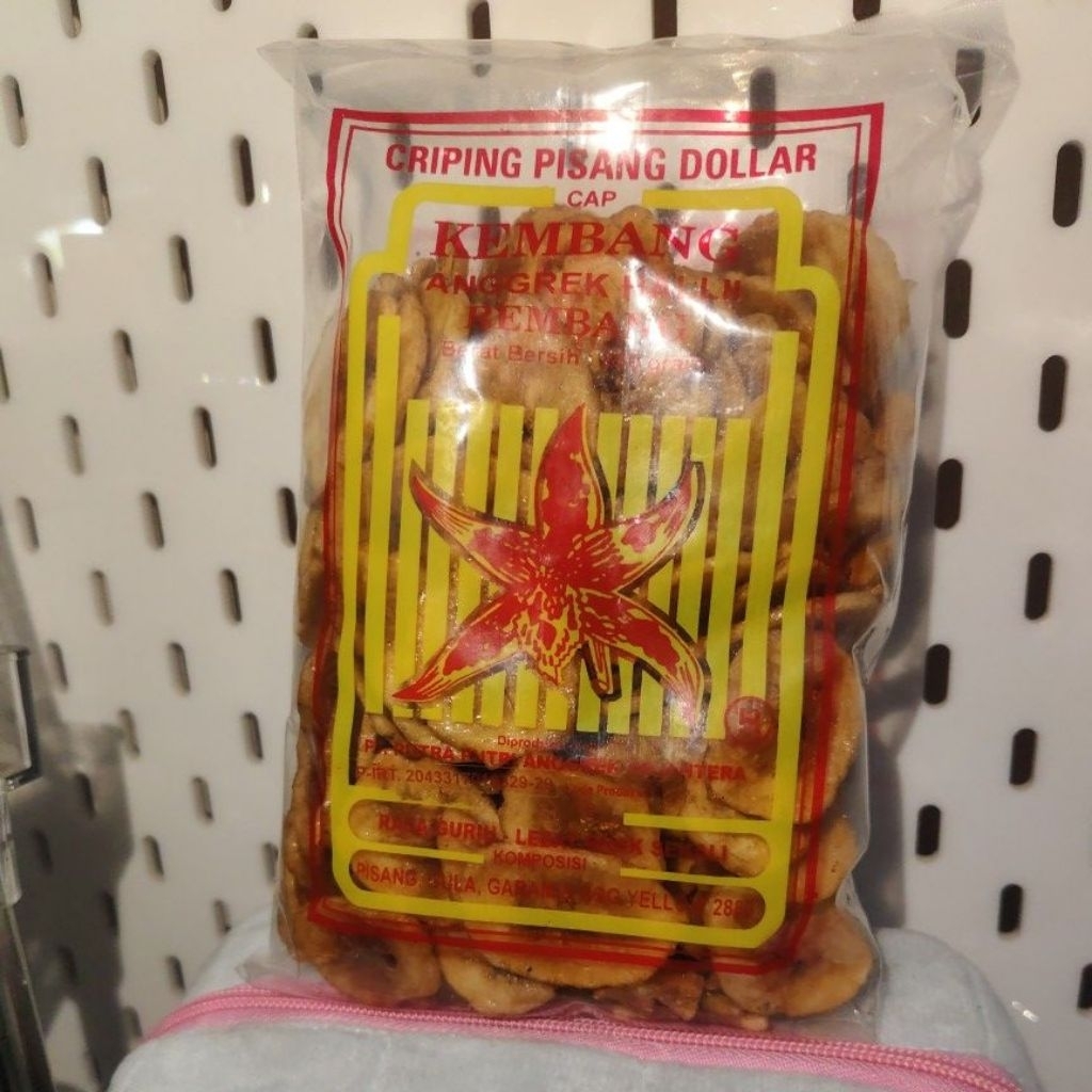

[ ABC Snack ] Keripik pisang ANGGREK ceriping khas Rembang jateng oleh oleh criping manis