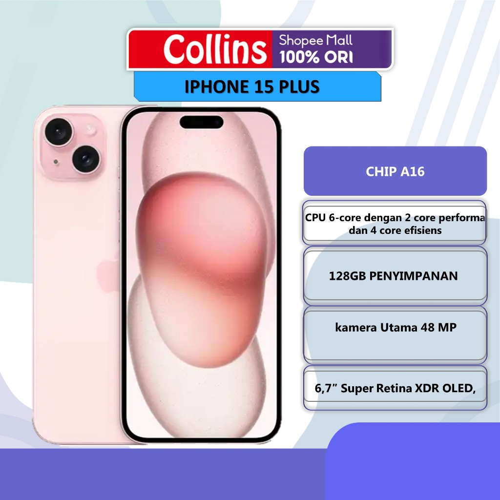 Iphone@ 15 Plus 128gb