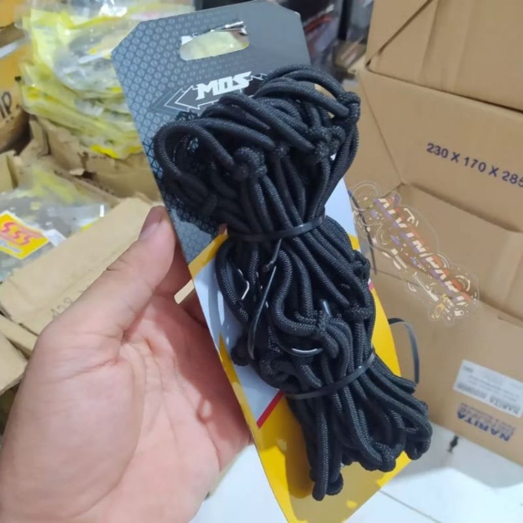jaring tali pengikat helmet helm motor import mos jaring jog jaring mantel motor belakang jumbo