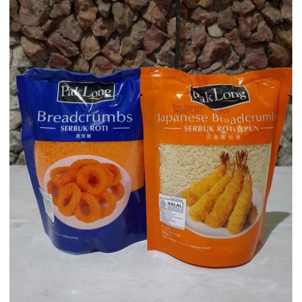 

Tepung Panir Panko Japanese Breadcrumbs 180 gr Pak Long
