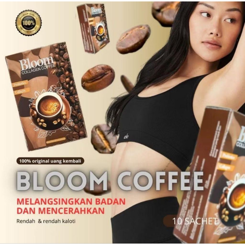 

7 HARI PELANGSING BADAN - Bloom Collagen Coffee - Kopi Kolagen Diet Enzim Pelangsing Tubuh