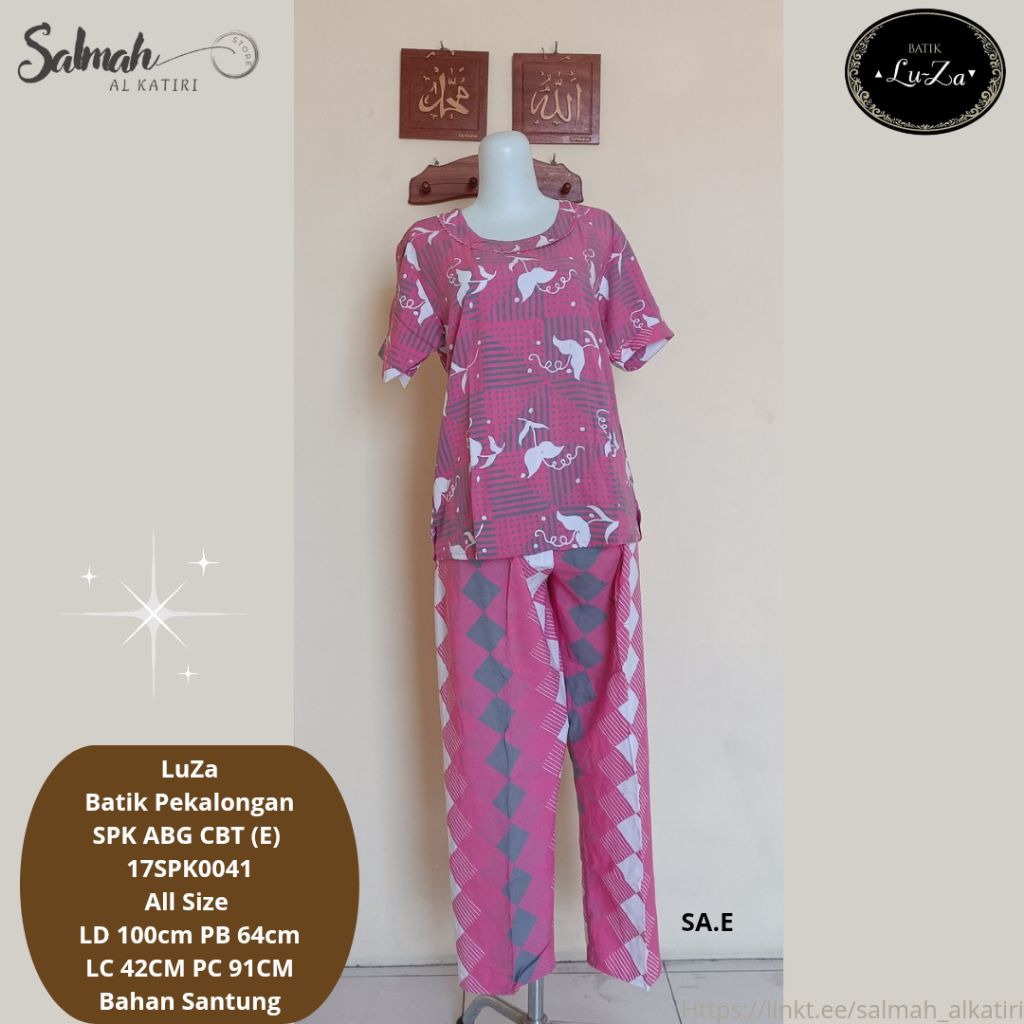 Daster LuZa Batik Pekalongan SPK ABG CBT (E)