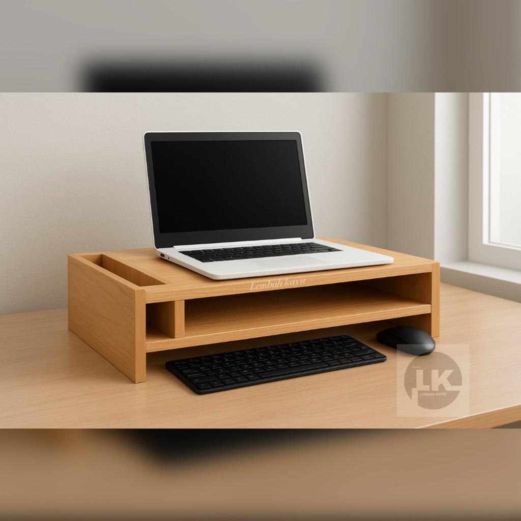 Meja Minimalis laptop Meja laptop Meja kayu mahoni Holder pulpen Meja buku