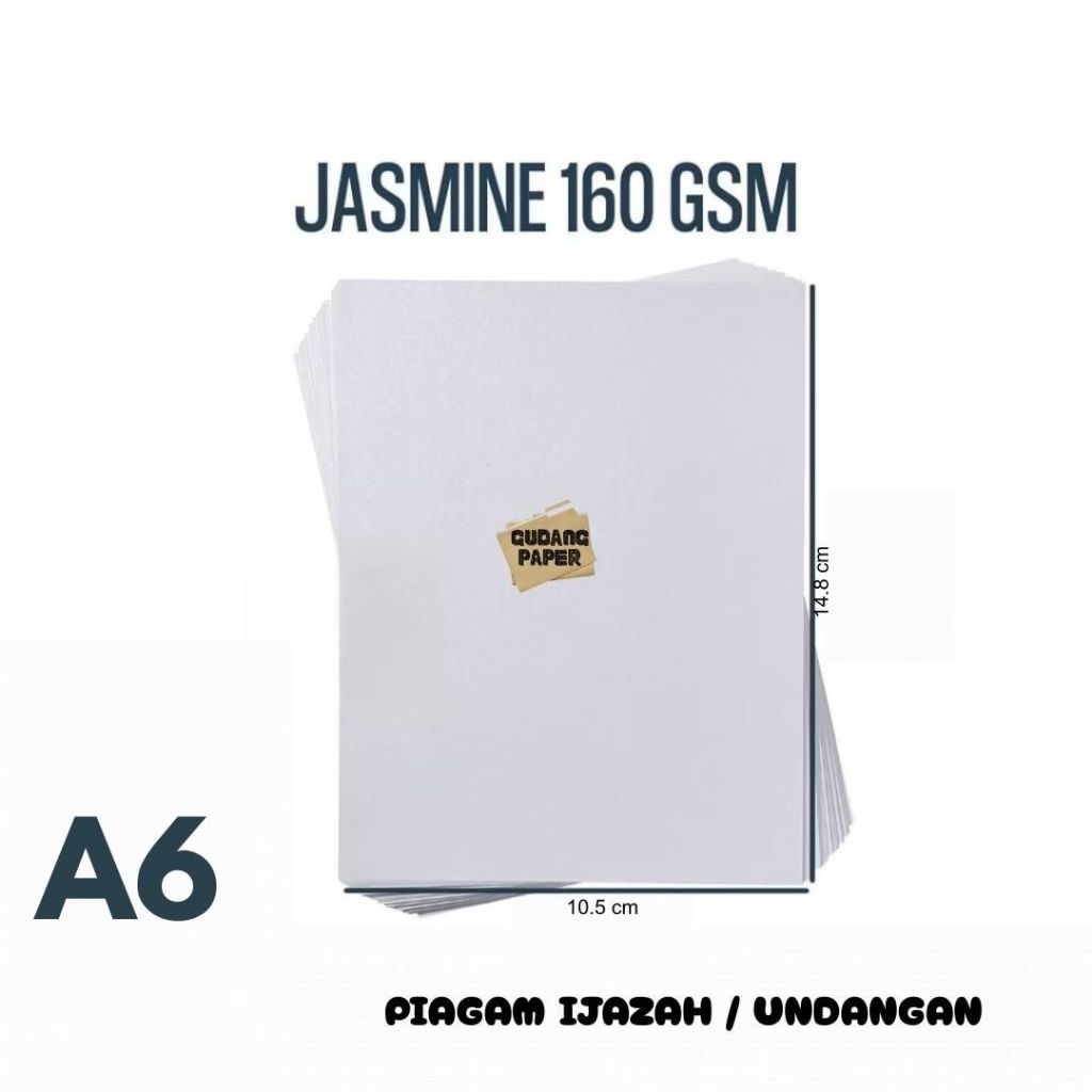 

Kertas Jasmine A6 isi 100 Lembar / Kertas Jasmine Paper Flower / Kertas Jasmine