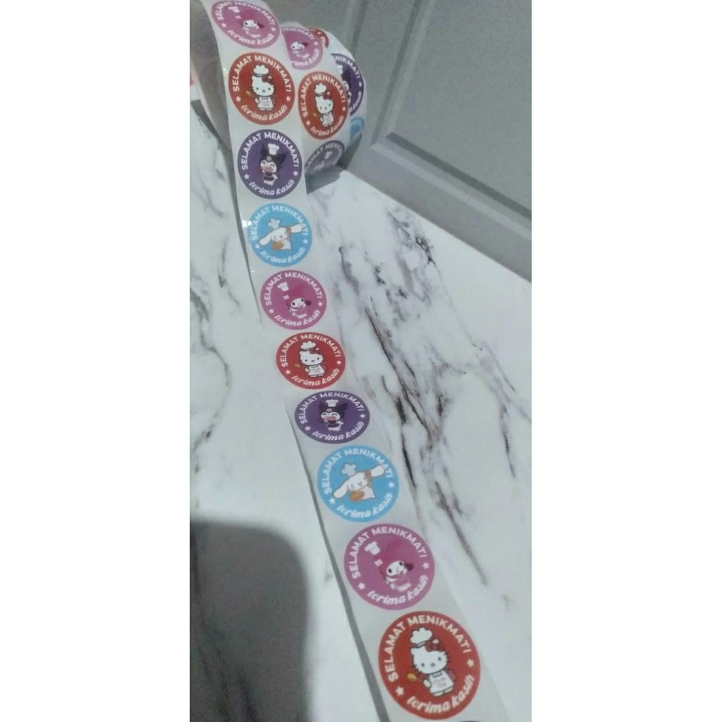 StickerBulatSelamatMenikmati