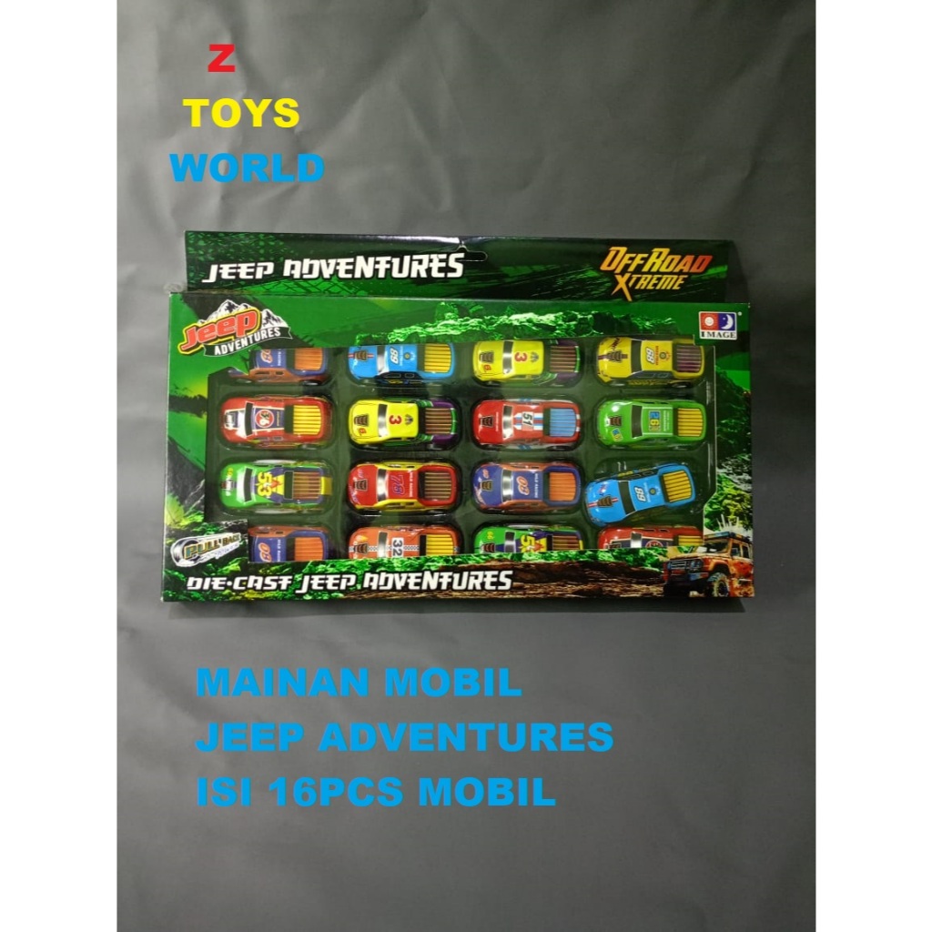 MAINAN ANAK MOBIL ISI 16PCS / MAINAN MOBIL KECIL ISI BANYAK