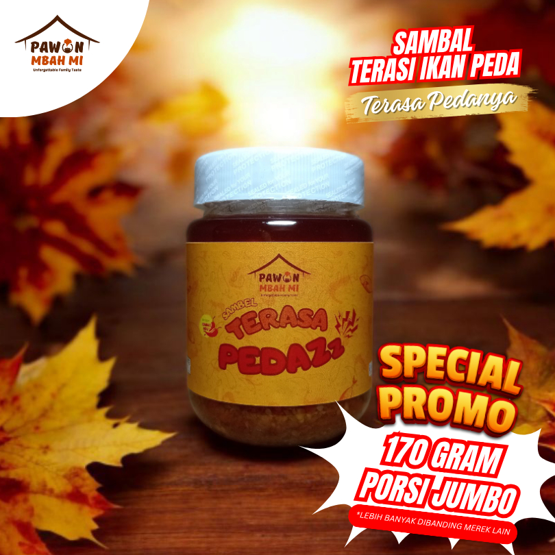 

Pawon Mbah Mi Sambal Ikan Asin Peda 170 gr