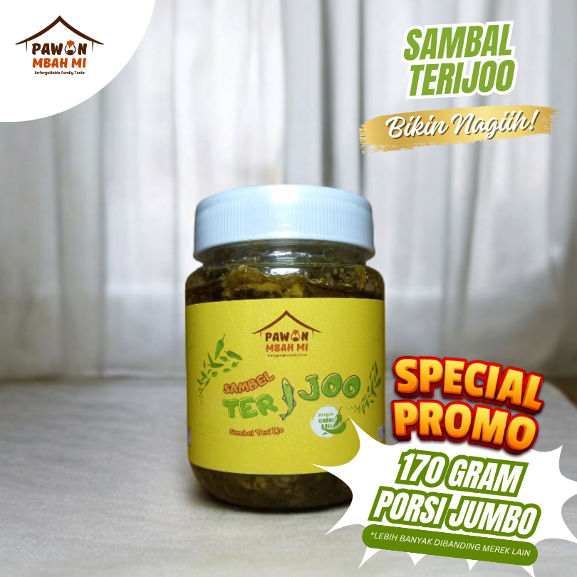 

Pawon Mbah Mi Sambal Teri Medan Cabe Ijo 170 gr