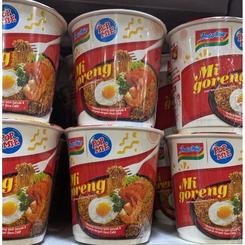 

Indomie Pop Mie Goreng Dus