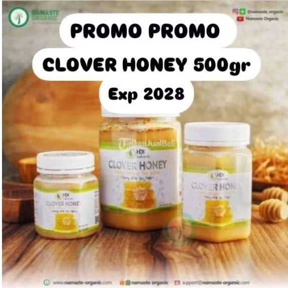 

PROMO CLOVER HONEY 500GR ORI HDI EXP 2028