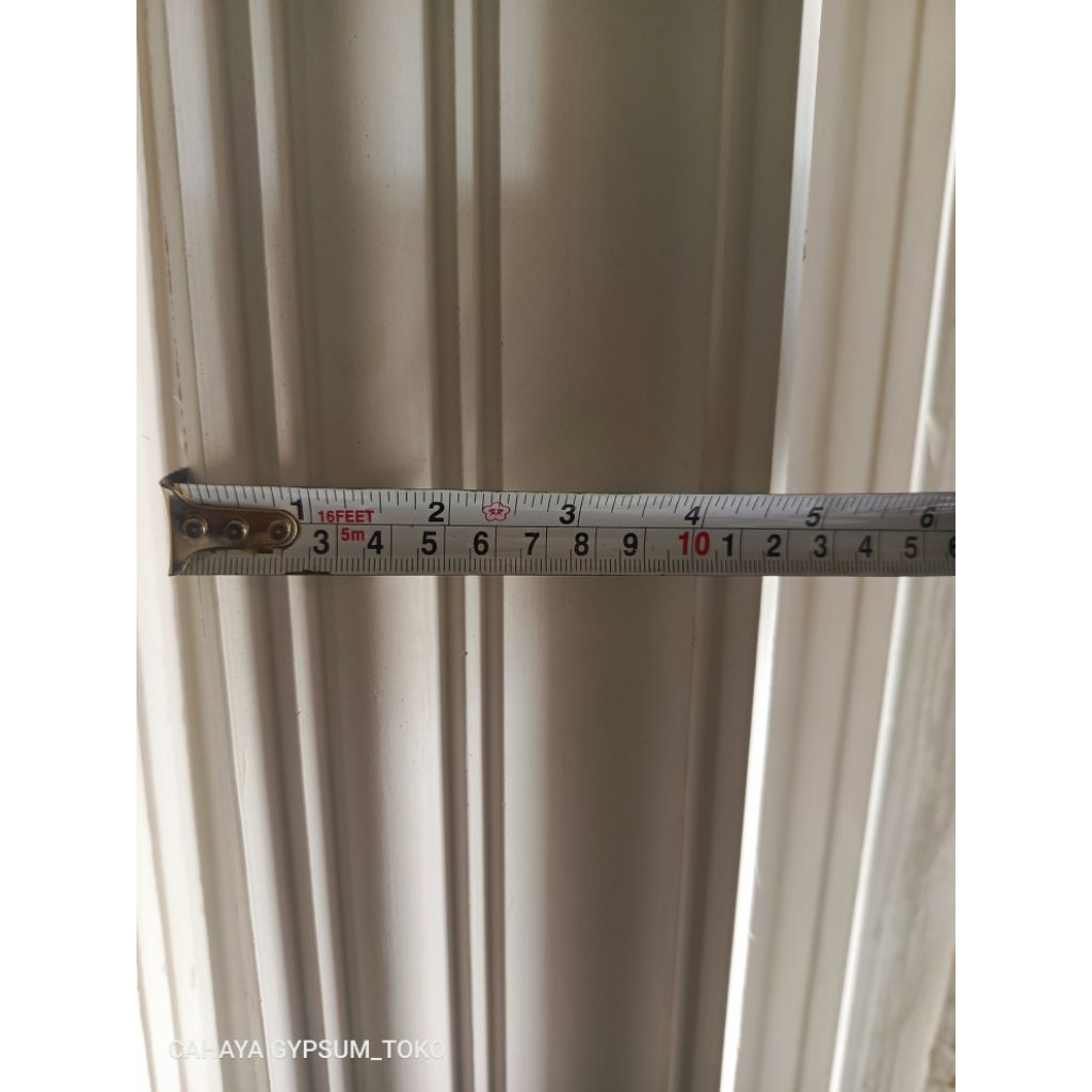 list gypsum kiki minimalis 12 cm