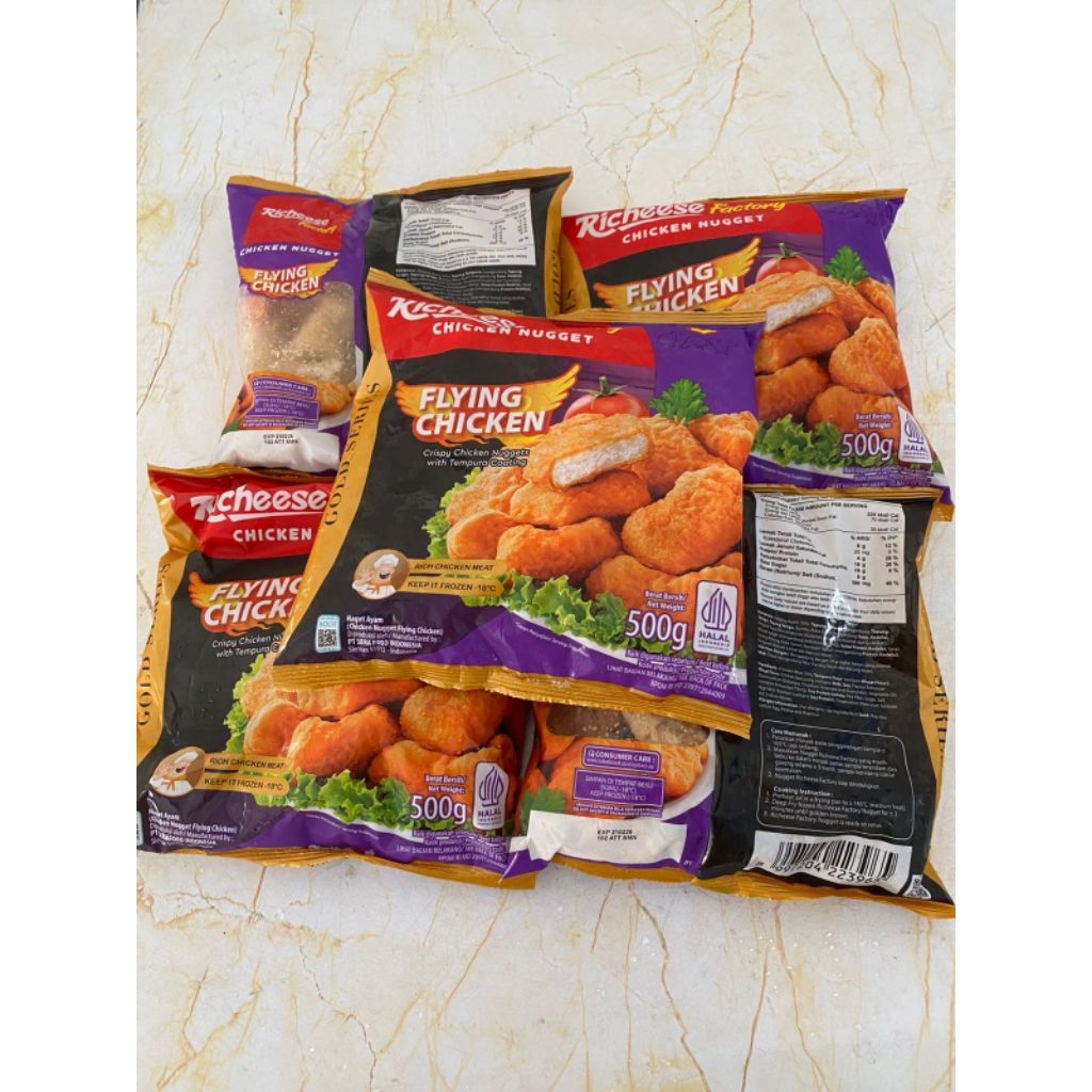 

flying chicken nugget Richeese factory 500g